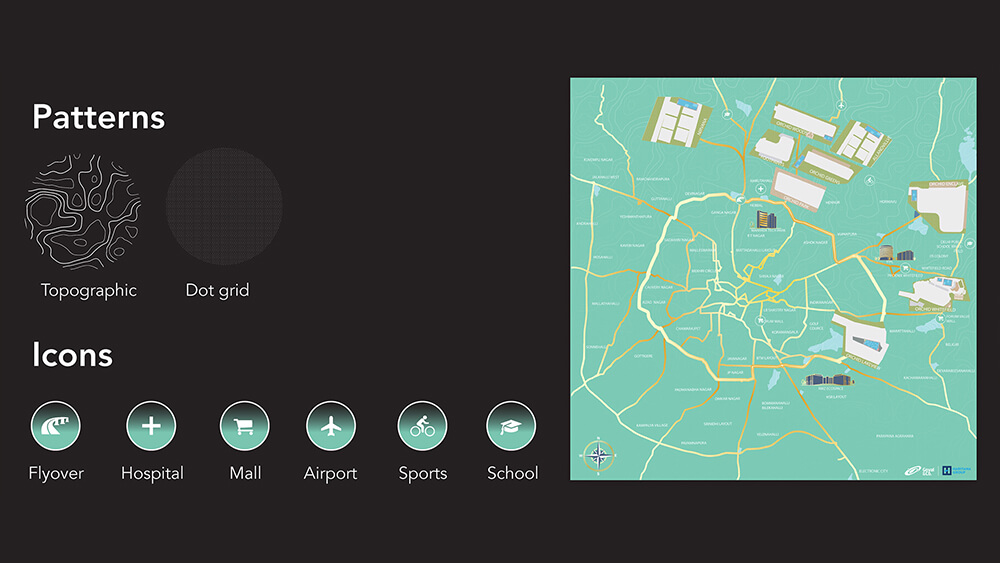 Goyal pop - up map 3/5
