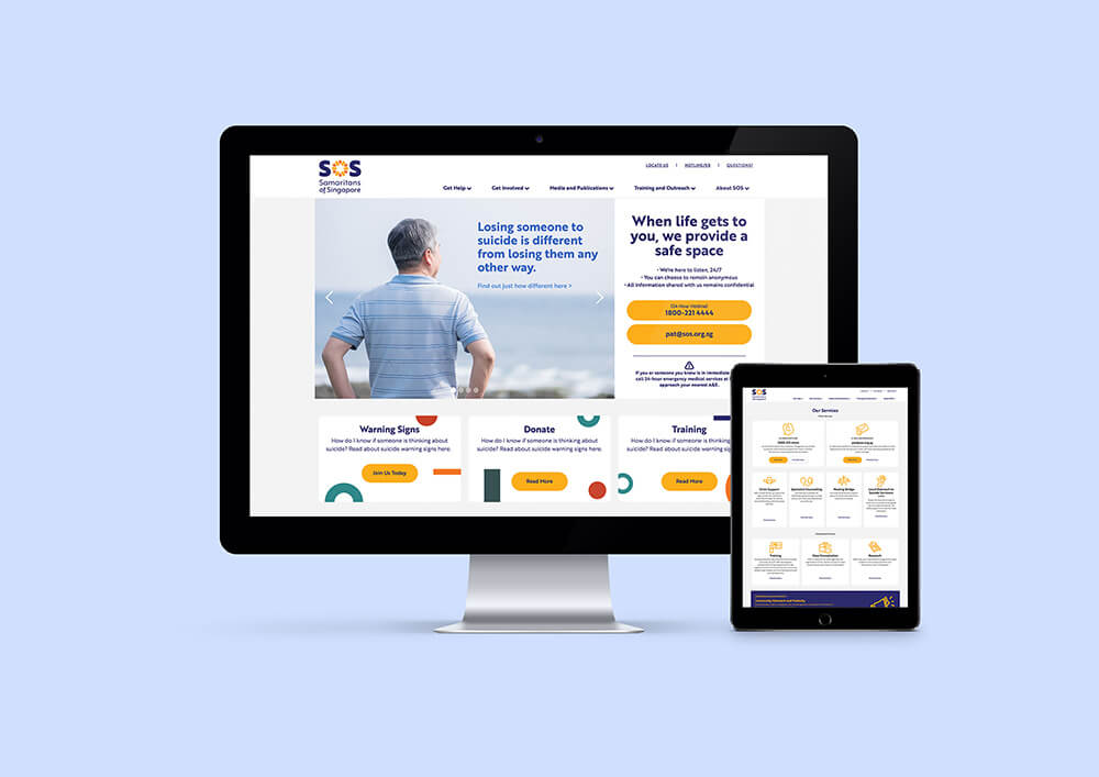 Samaritans of Singapore Rebrand 2/5