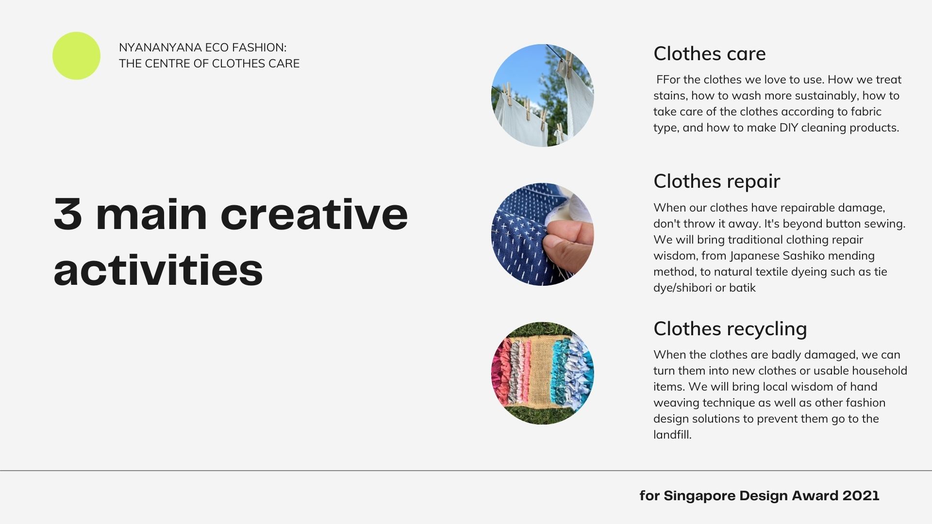 The Centre of clothing care