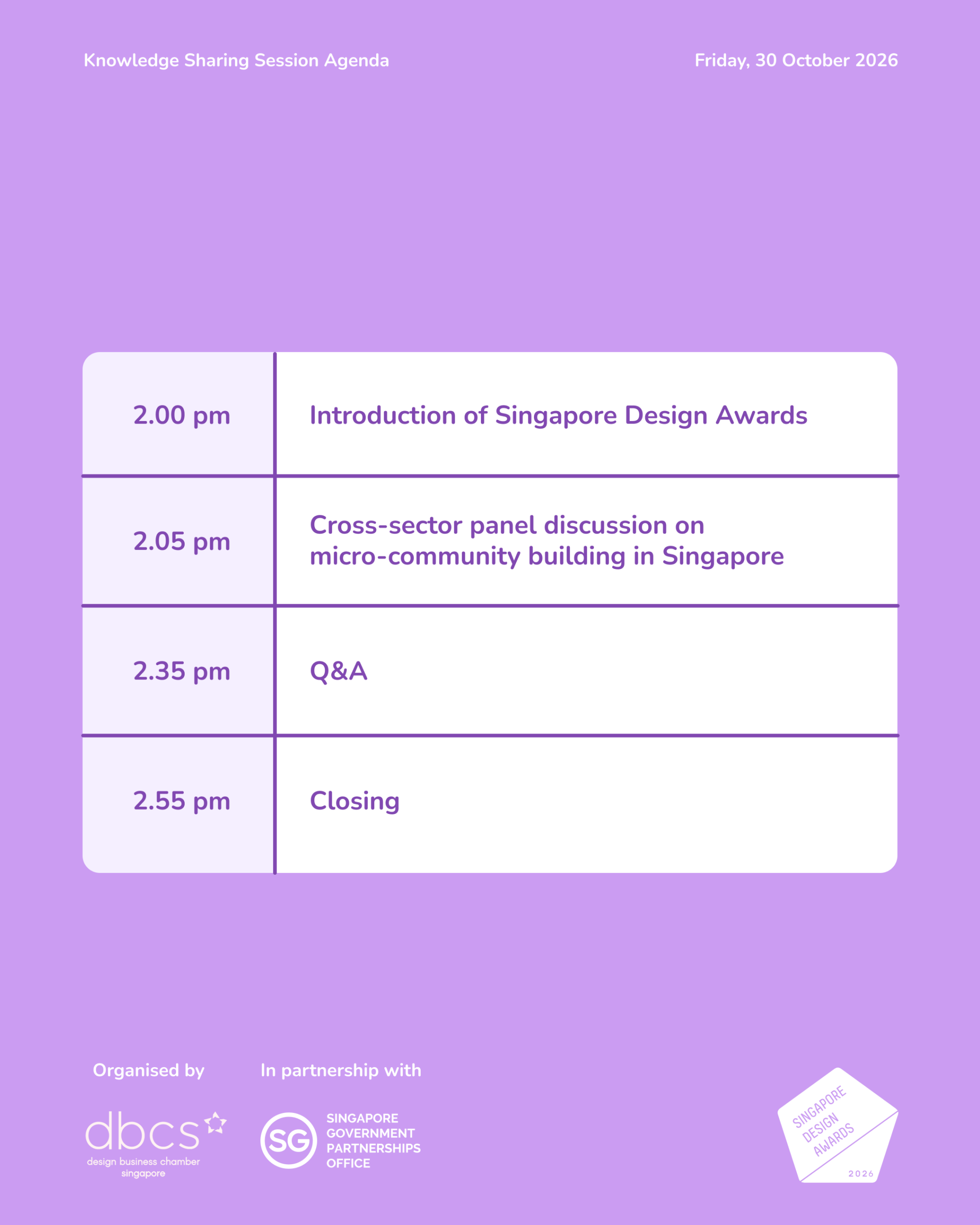 Knowledge Sharing Session_Mark Your Calendar(SGPO)_3